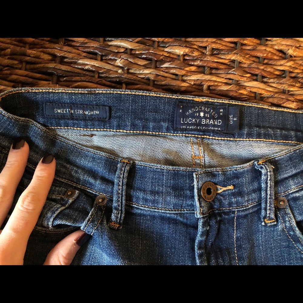Lucky brand sweet n’ straight jeans